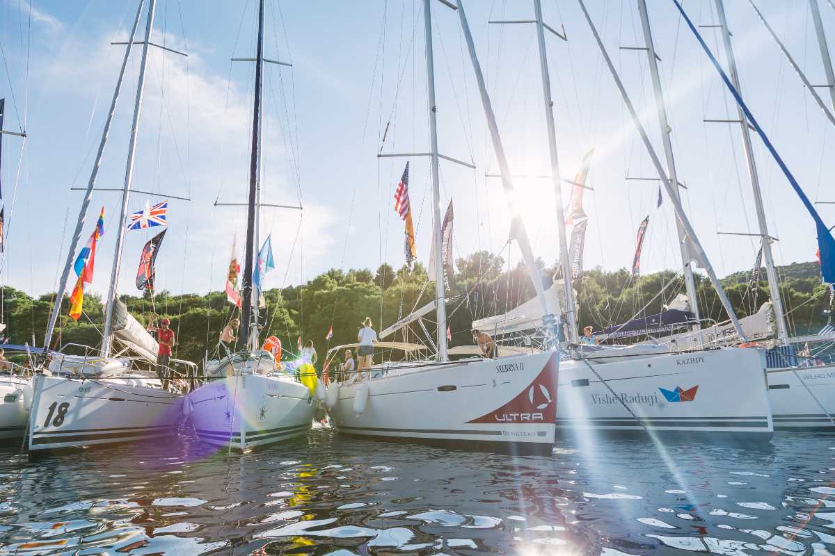 yacht week croatia boats