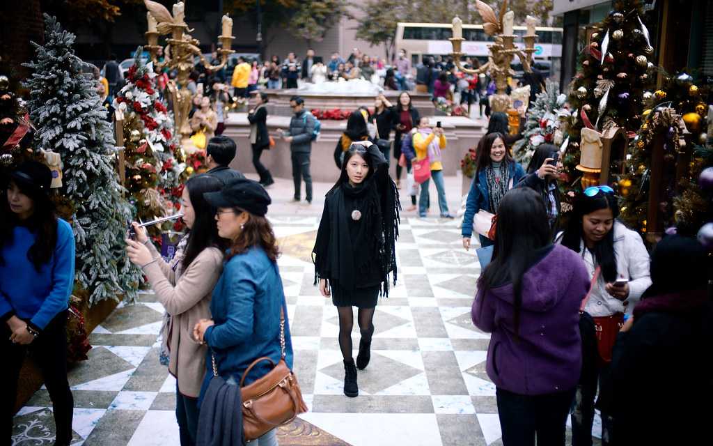 Winter Fashion in Hong Kong