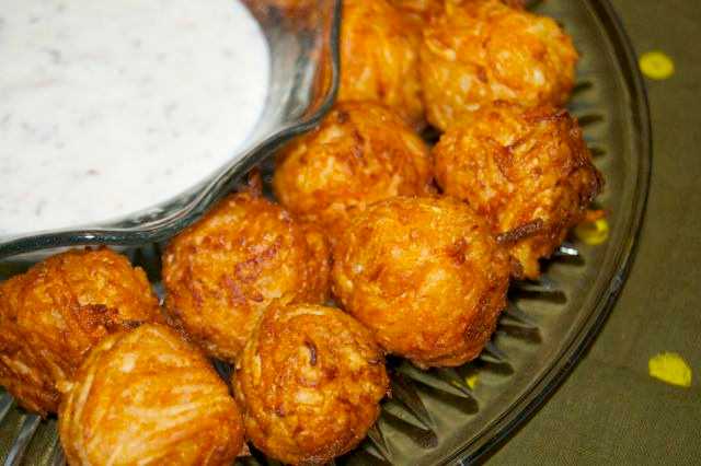 Taro Fritters, Mauritius street food