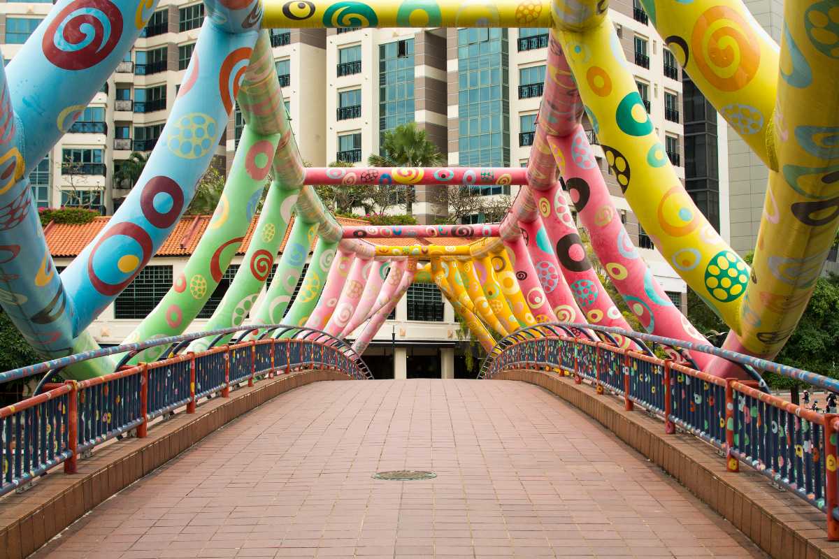 Art Bridge at Robertson Quay