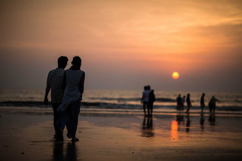 Winter Sunset in Mumbai