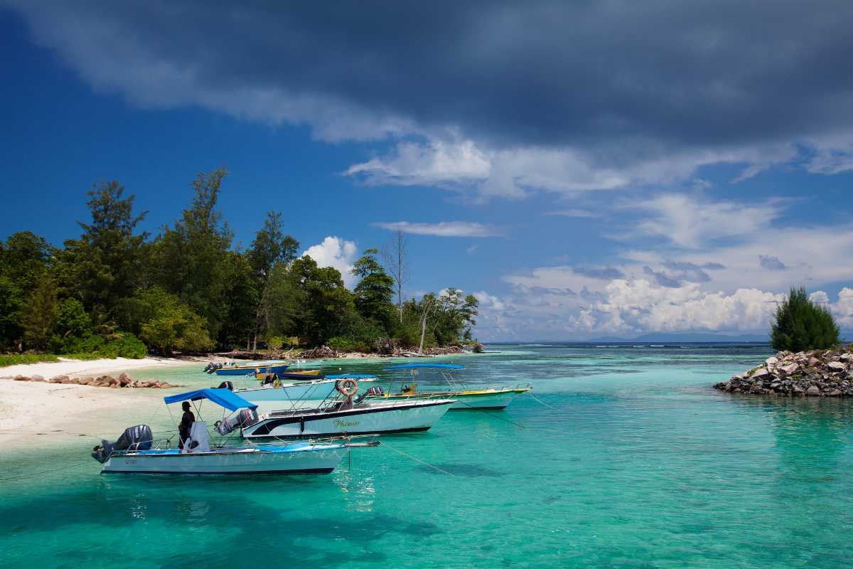 La Passe, La Digue Island Seychelles