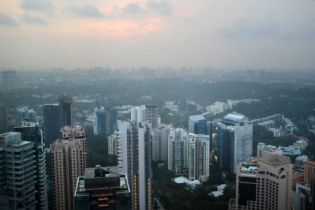 View from ION SKy Singapore