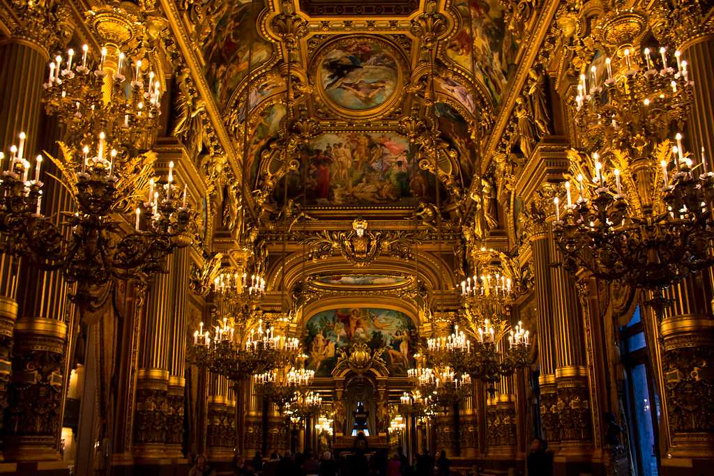 Interior of the Palais Garnier