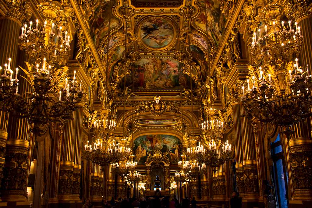 Interior of the Palais Garnier