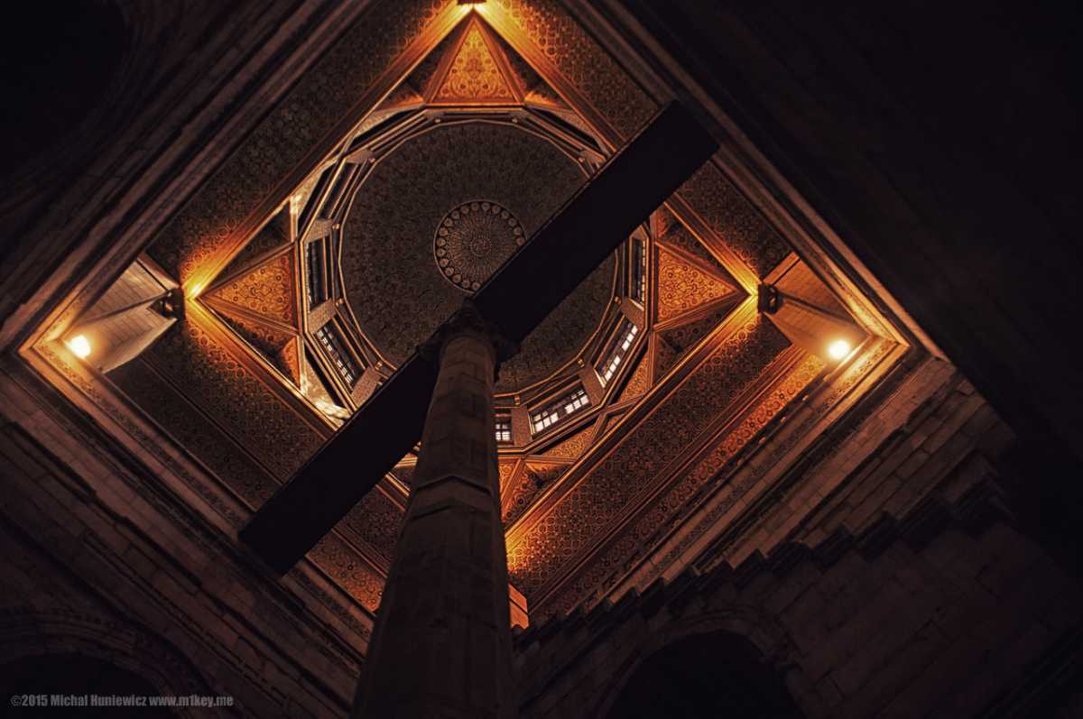 Vertical Column and Ceiling of Nilometer, Rhoda Island (Central Cairo)