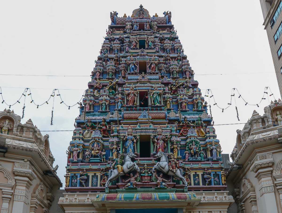 Lumpur mariamman temple kuala Sri Maha