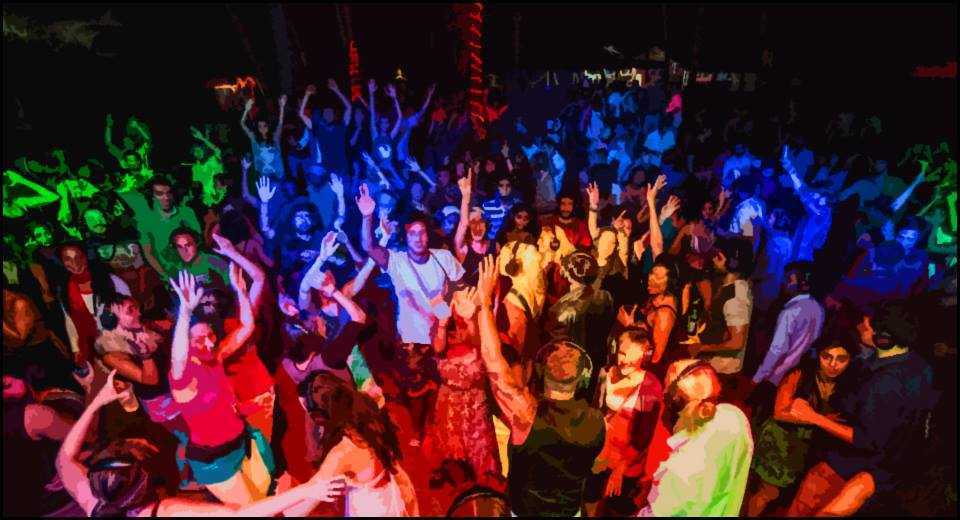 Silent Noise Party, Nightlife in South Goa