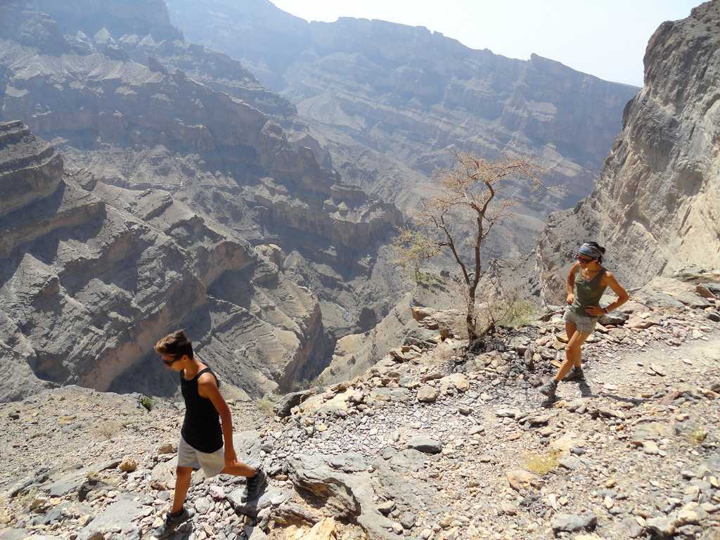 oman hiking trip