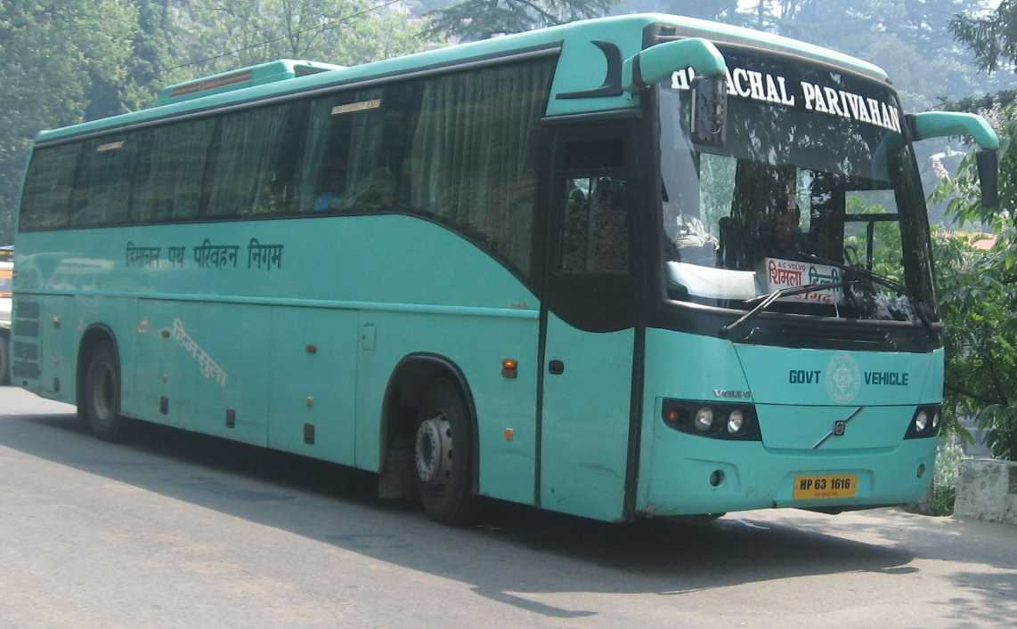 Shimla to Manali by Bus