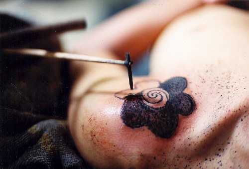 Neo Traditional Tribal Mask Tattoo Design – Tattoos Wizard Designs