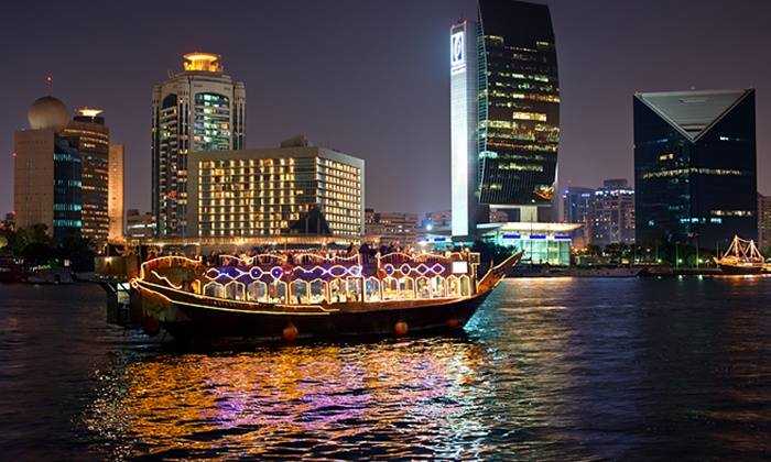 Dhow Cruise Dinner along Dubai Marina