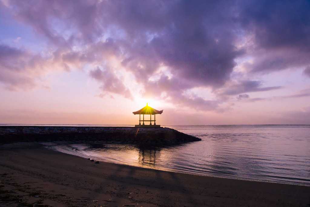 sunrise, sunrise in bali, sanur beach