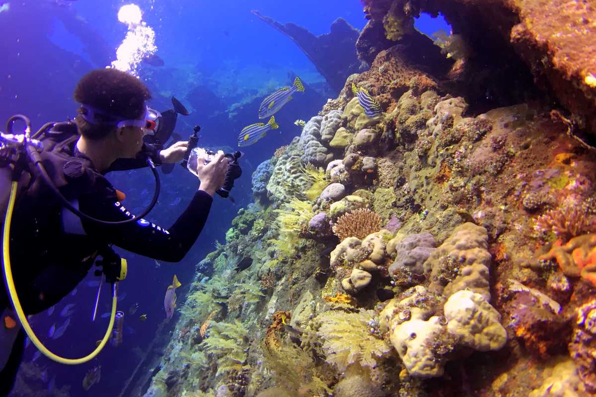 Snorkelling in Bali