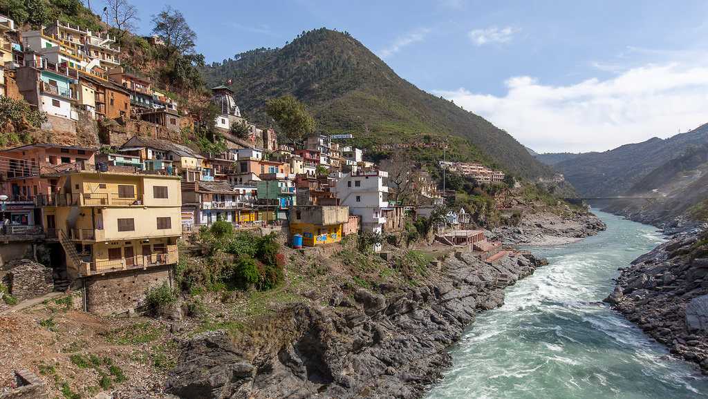 Landscape view of Devprayag