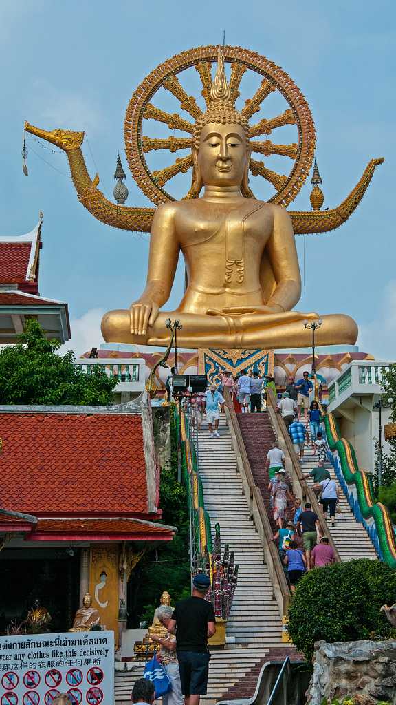 Wat Phra Yai Koh Samui Thailand