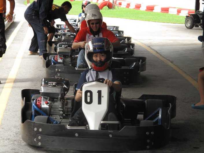 Go-Karting at Gokart Speedway, Phuket