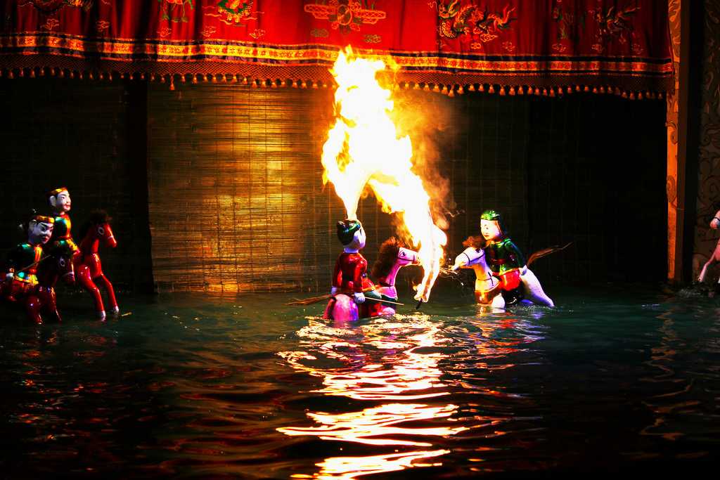 Vietnamese Water Puppets - Traditional Puppet Fun