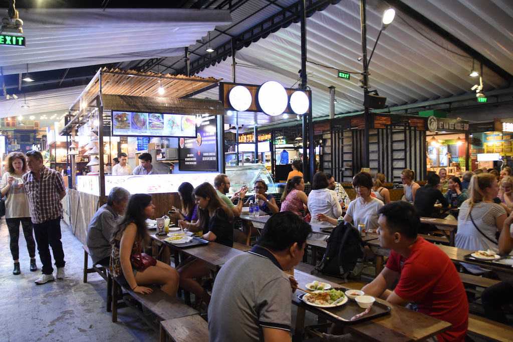 Ben Thanh Street Food Market Ho Chi Minh City