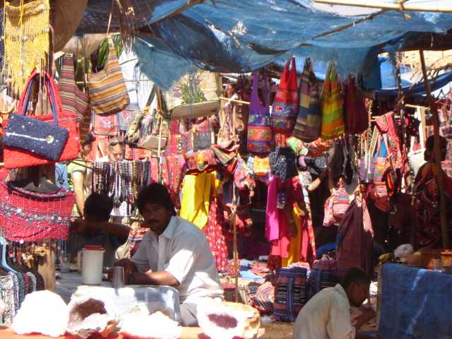 Anjuna Beach flea market