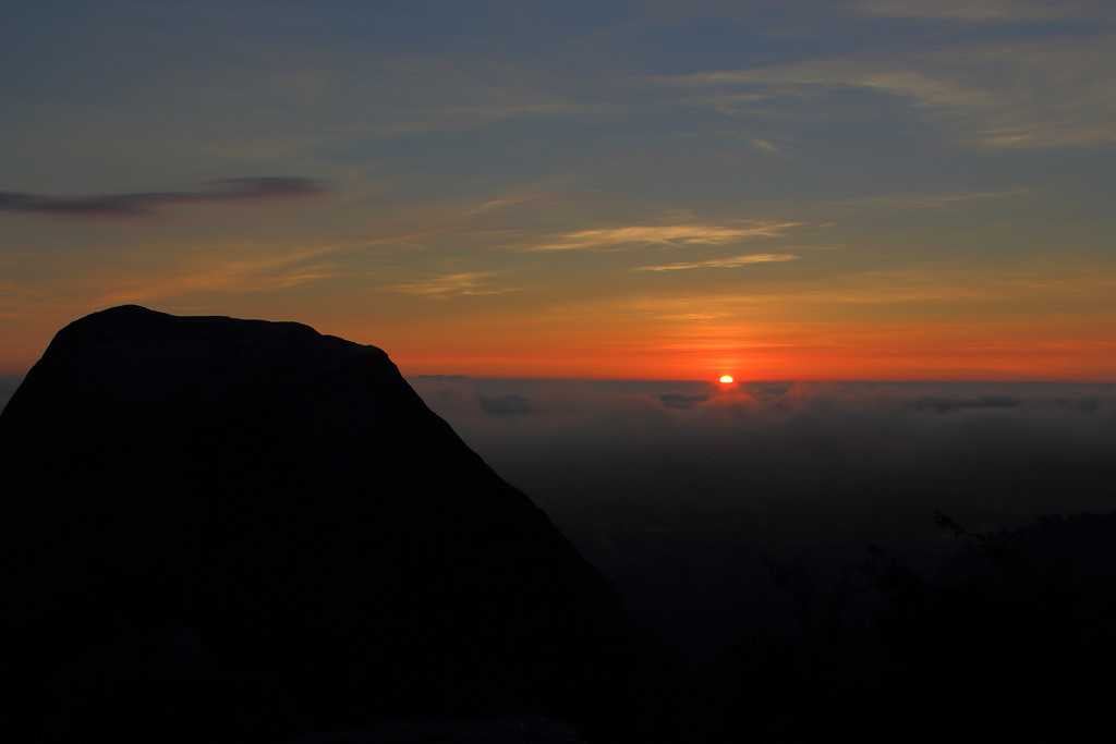 Winter Season, Anthargange, Sunset