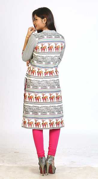 Kurti Women Party Wear Traditional Designer Most Loved Kurti