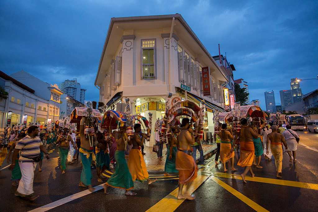 Thaipusam procession
