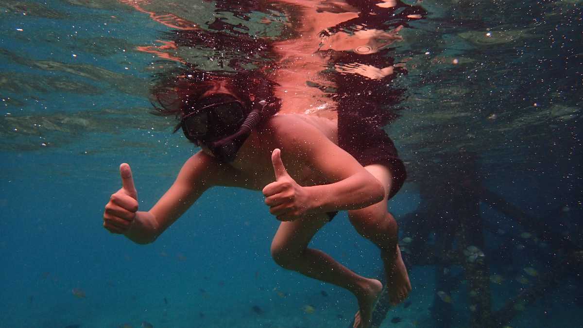 Snorkelling in Bali