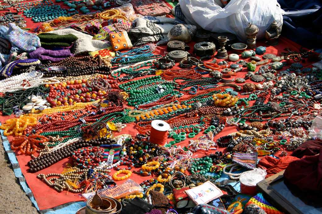 Silver and Stone Jewellery, Shopping in Leh Ladakh