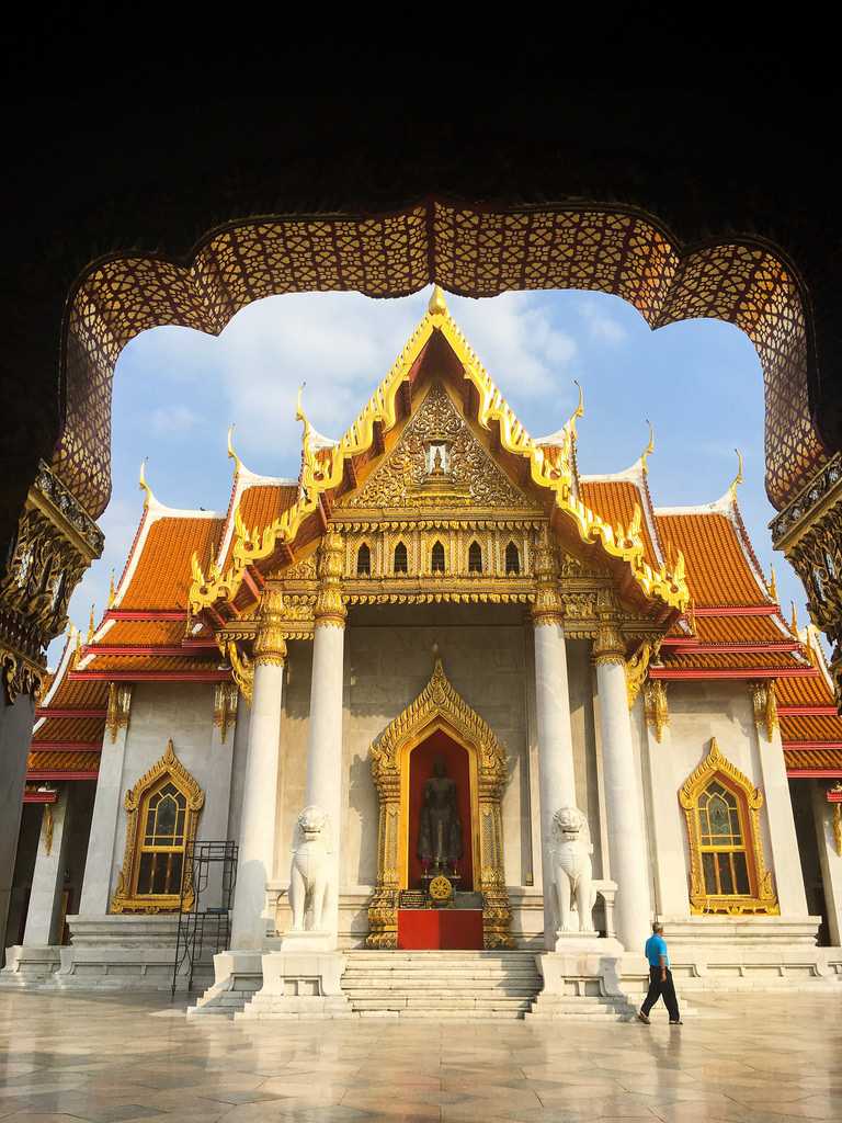 Ubosot Marble Temple at Wat Benchamabophit