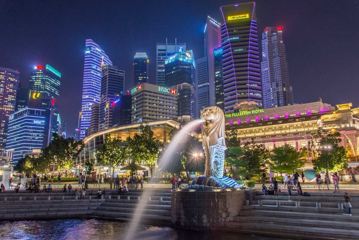 Merlion Park Singapore