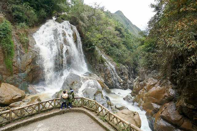 Cat Cat Waterfall