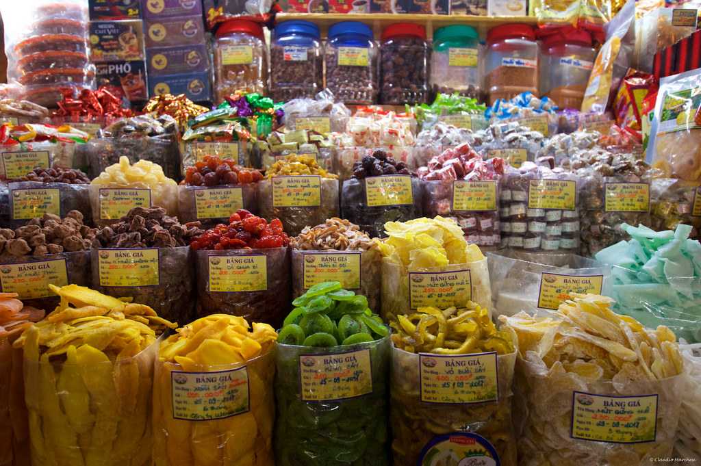 Food at Ben Thanh Market