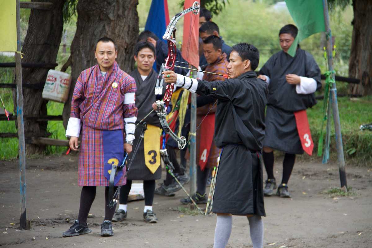 Archery in Bhutan