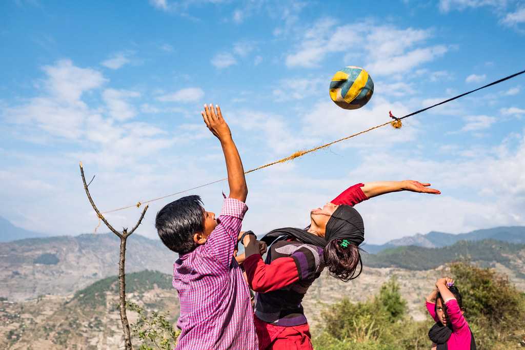 Volleyball in Nepal