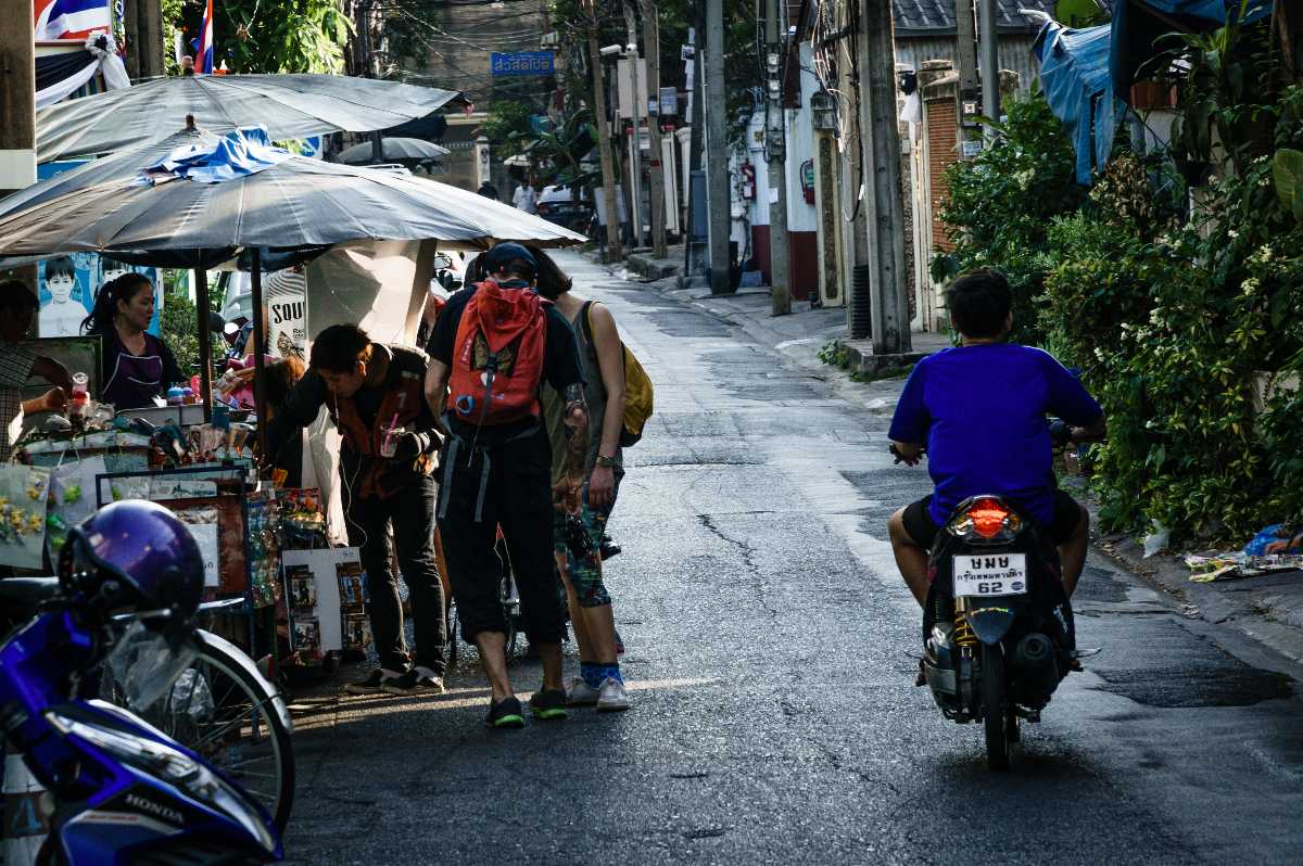 Renting a bike in Bangkok