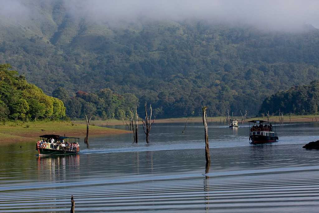 Boating in Thekkady