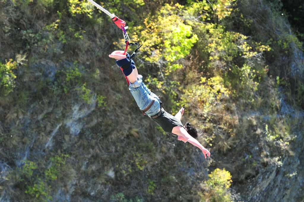 Bungee Jumping in Rishikesh