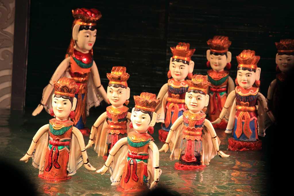 Water Puppets at Golden Dragon Water Puppet Theater, Ho Chi Minh City