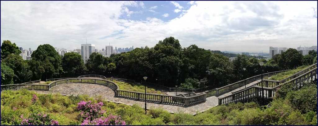 Terrace Garden at Telok Blagah Hill Park Singapore