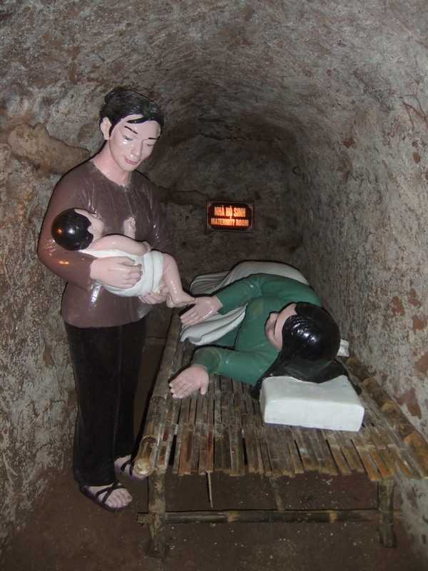 Vinh Moc Tunnels in Dong Ha show how Vietnamese lived during War