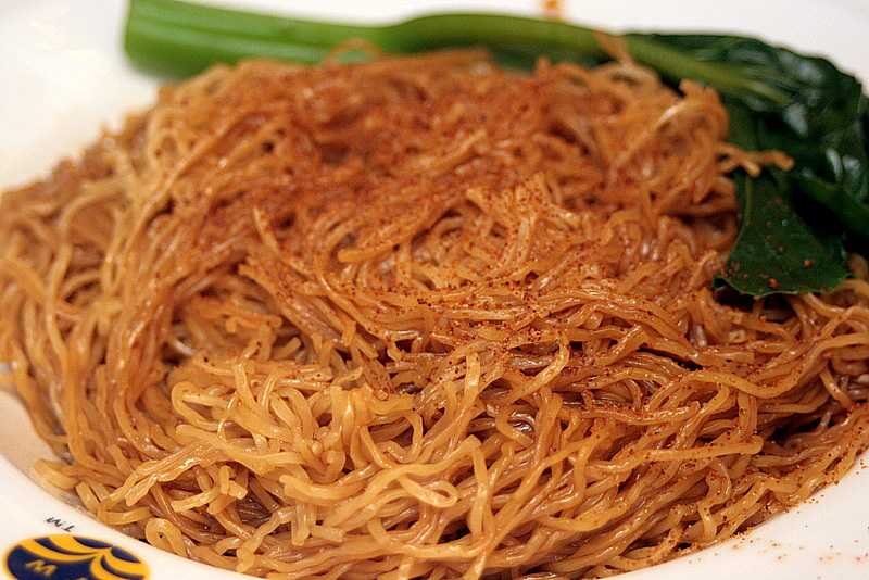 Shrimp roe noodles