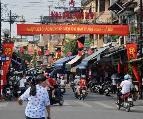 Hang Dao Street Old Quarter Hanoi