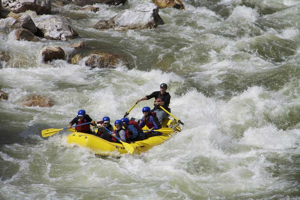 River Rafting at Wang Chhu