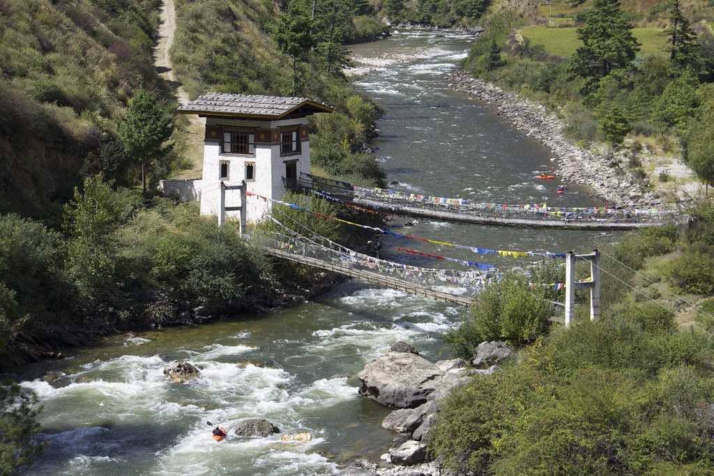 River Rafting at Paro Chhu