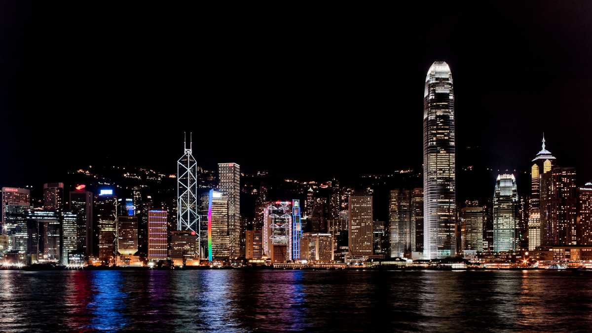 Victoria Harbour Skyline, Hong Kong