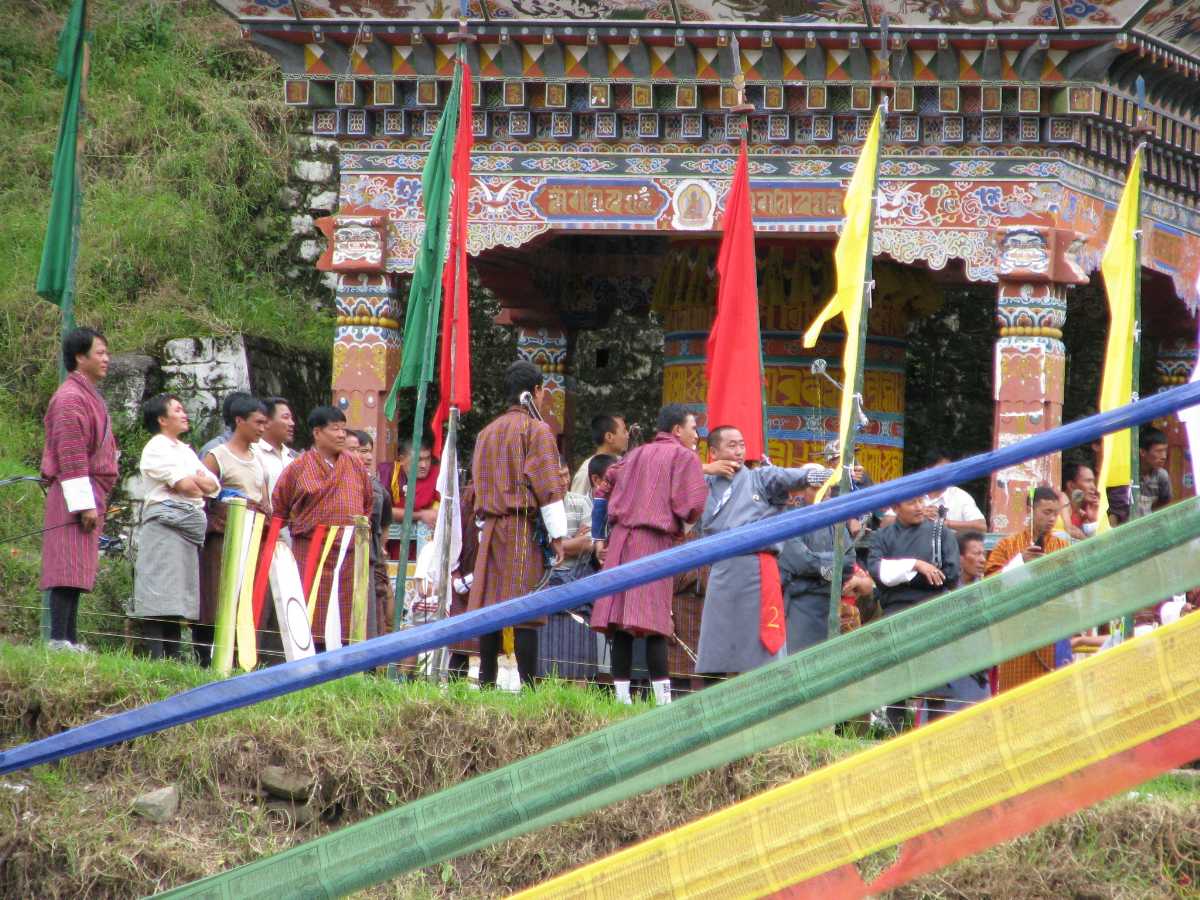 Archery in Bhutan