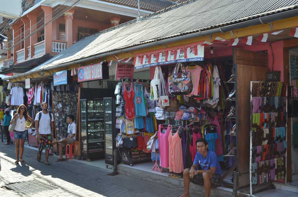 Legian Street is a Shopper's Paradise