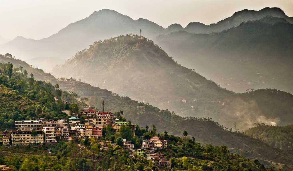 A summer evening in Solan