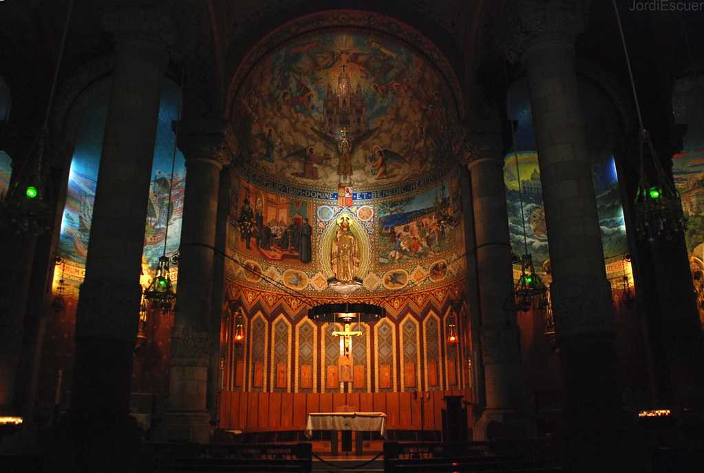 Interior View of Sagrat Cor